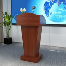강연대 사회자 연설데스크 교수님 강의대 연설대 원목, B모델 60x40x110