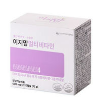이지맘 멀티비타민 120캡슐, 120정, 1개