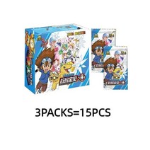 디지몬 카드 부스터팩 게임 150장 세트 어플몬스터 크로스워즈 파워 어드벤처 세이버즈 모음 테이머즈 프론티어 캐릭터, 04-15장