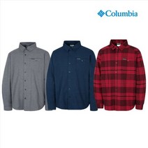 Columbia 컬럼비아 남성 코넬 우드스 플렌넬셔츠 등산 캠핑 긴팔체크셔츠 AE1523