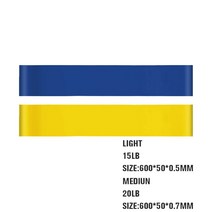 운동 저항 밴드 피트니스 탄성 고무 밴드 강도 훈련 라텍스 당겨 코드 스트레치 밴드 요가 필라테스 스포츠, 08 23