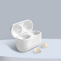 초소형 이어폰 미니 안보이는 숨김 작은귀 블루투스 이어폰 헤드셋, 살색, 단일사이즈