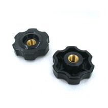 SK-2090 플라스틱 육각 관통노브너트 손잡이너트, SK-2090-M08, 1개