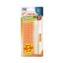 네오 에버덴 치간칫솔(10+10)행사상품 ss(0.8mm), 20개입, 3개