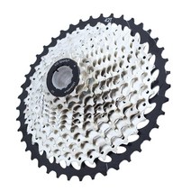 VG SPORTS 11 스피드 카세트 11-28T/11-32T/11-34T/11-36T/11-40T/11-42T/11-46T/11-50T 자전거 카세트 산악 자전거/로드 바이크 카, 11S-11-42T-Black&Silver