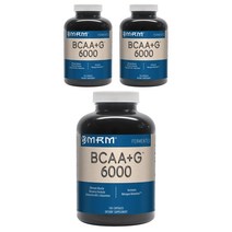 엠알엠 BCAA+G 6000 캡슐 글루텐 프리, 150개입, 3개