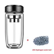 수소 물병 풍부한 HydrogenWater 컵 Ionizer 제조 업체 슈퍼 산화 방지제 1200-1400PPB 알칼리성 물 공 DIY 병, 02 YELLOW
