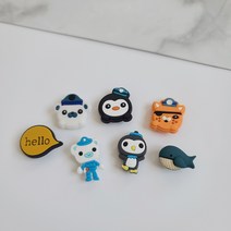 캐릭터 옥토넛 지비츠 바다탐험대 7pcs 크록스 지비츠 세트 추가2pcs