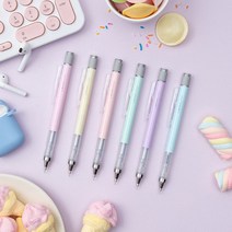 톰보 모노그래프 샤프 0.5mm 파스텔 필기구 연필, 아이스블루