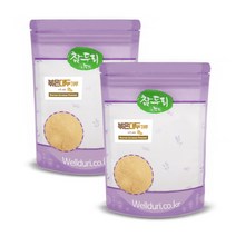 참두리 볶은 대두 백태 메주콩 분말 가루 400g(200g x 2) (국내산)