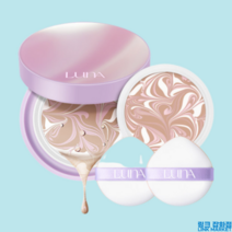 루나 에센스 수분광팩트 오로라 쿠션 본품 1개 리필 1개, 23호 미디움베이지, 본품1개+리필1개