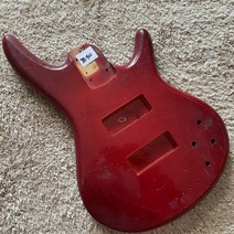 Ibanez- SR 5 현 액티브 픽업베이스 기타 바디 솔리드 마호가니 우드 레드 컬러 TB410, 한개옵션0