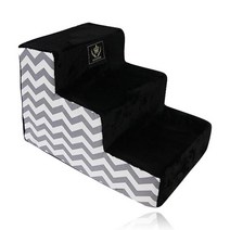 OOG183769북유럽밸런스 지그재그 3단 블랙 애견계단 강아