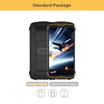 공기계 Cubot KingKong MINI 2 Rugged Phone Face ID 3GB＋32GB 4G LTE 4, One Size, Red_Black