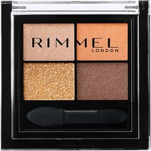 [아이섀도우] RIMMEL 림멜 아이섀도 팔레트 브루베이 예베 원더에버 아이섀도 008 딥나이트 블루, #004 샤이닝 오렌지