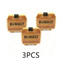 전동 공구 상자 DEWALT 드릴 부품 스토리지 임팩트 스크루 드라이버 비트 액세서리, SMALL 3 PCS