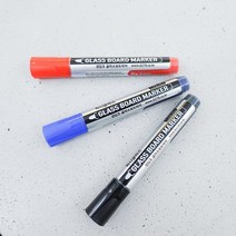 럭시 유리화이트보드마카펜, 상세설명 참조, 유리보드마카파랑