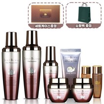 쇼핑백증정 쟝블랑 스네일 달팽이 점액 여과물 세트 여성 6종 달팽이 아이크림 50대 선물 기초스킨케어 갯 뉴스킨, 2개, 6종세트