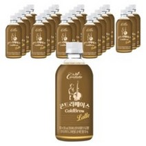 칸타타 콘트라베이스 라떼500ml 커피, 500ml, 16개
