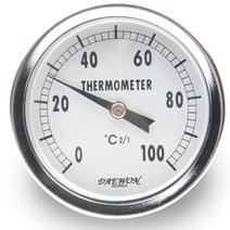 대원-바이메탈온도계-75파이-100도-센서길이150L, 100도 센서150L/550202
