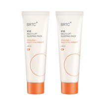 BRTC V10 멀티 리프트 슬리핑 팩 80ml, 2개