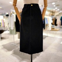 tto 블랙데님스커트(N23DSK02BX)