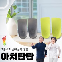 노벨생명공학 아치탄탄 2세트(일상용+스포츠용) 교정구 평발교정 교정깔창 평발깔창, 225
