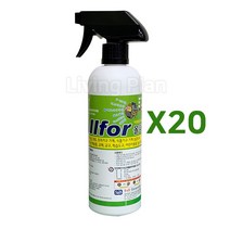 리빙플랜 무알콜소독액 올퍼 스프레이타입 뿌리는 손세정제 500mlx20입(1box), 상세페이지 참조