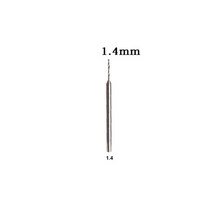 드릴 비트 2.35mm 생크 조각 커터 로터리 도구 엔드밀 목공 라우터 우드 밀링 쥬얼리 1 개, 05 1.4