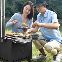 화로 화목난로 야외 전원주택 장작불멍 휴대용 캠핑 캠핑용 난로 우드스토브