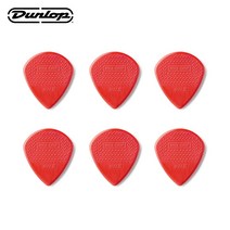 세트(6) 던롭피크 471R3N MaxGrip Jazz Dunlop Pick, 단품