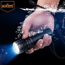 Sofirn SD05 스쿠버 다이빙 라이트 Cree XHP50.2 슈퍼 밝은 3000lm 21700 다이빙 손전등 마그네틱 스위치 5, 6500K, CHINA, with 21700 battery