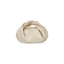 DRIES VAN NOTEN 드리스반노튼 여성 링클 에나멜 레더 핸드백 - 베이지