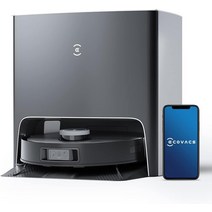 ECOVACS T10 PLUS 로봇 청소기 OZMO PRO 3.0 물 닦기 AIVI 3.0 장애물 회피 시스템, X1 터보 전자동 워터 와이퍼