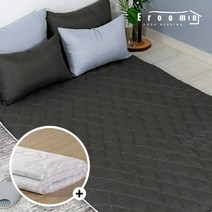 데일리 피치스킨 누빔 요커버+요솜세트 S D Q