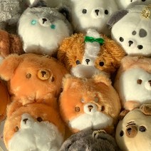 동그랗다 멍! 동글멍 강아지 인형 미니 에어팟 키링 16종류, 달마시안