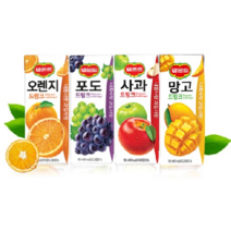 델몬트 오렌지 드링크팩 190ml x 24p + 델몬트 망고 드링크팩 190ml x 24p, 1세트