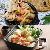 [진짜배기 부산어묵] 진짜배기 어묵탕 골드 230g x 2팩 + 모듬어묵꼬치 1kg(10개, 상세 설명 참조