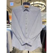 바찌 바찌 22봄신상 스트라이프 커프스포인트 남성 슬림핏 긴팔 셔츠 VD1L1PS531