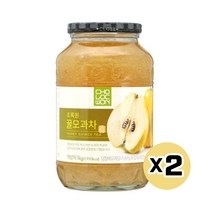 초록원 꿀모과차 1kg X 2개, 본상품선택