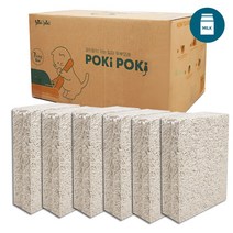 퍼키퍼키 고양이 두부모래 7L(3kg) 오리지날(밀크향) 6개
