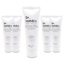 닥터핸즈 휴대용 손소독제 손소독젤 70ml, 6개