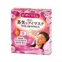 멕리듬 스팀 아이마스크 로즈향, 5개입, 6개