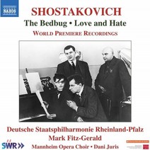 [CD] Mark Fitz-Gerald 쇼스타코비치: 영화 음악 작품집 (Shostakovich: The Bedbug - Love and Hate) : 빈대 & 사랑과 증오