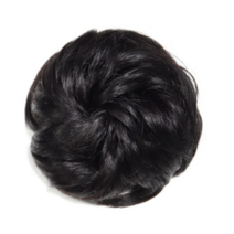 알리다 똥머리 곱창 부분가발 황정음 똥머리, 내추럴 블랙, 3개