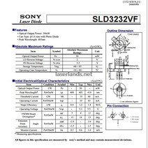 5pcs 405nm 50mw 바이올렛/블루 레이저 다이오드 5.6mm TO-18 SLD3232VF, 한개옵션0