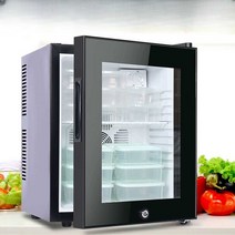 미니 냉장 쇼케이스 음료 업소용 가정용 주류 투명, 62리터