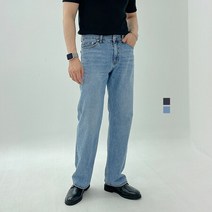 다리길어보이는 일자 세미와이드 데님 봄 가을 사계절 청바지 연청 그레이진
