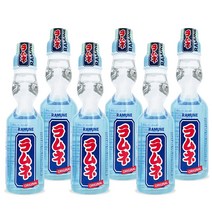 사이토 오리지널 라무네 구슬 사이다 200ml, 6개