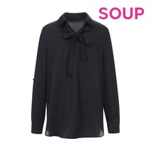[숲] 리본 타이넥 칼라 블라우스(SW8LSC9)